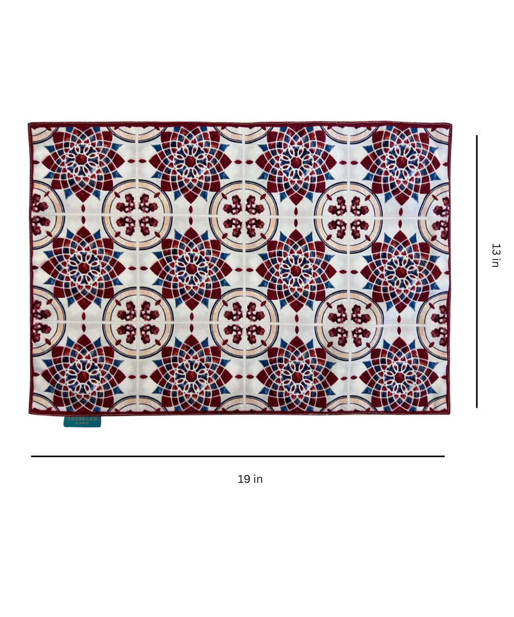 Multicolor Tile Placemats