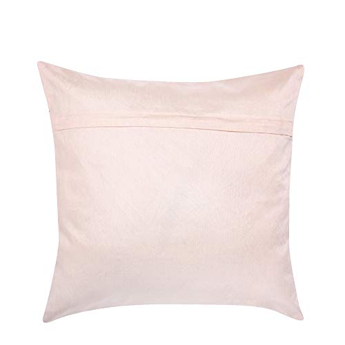 Blossoming Love Modern Chic Designer Crushed Velvet Cushion Cover
