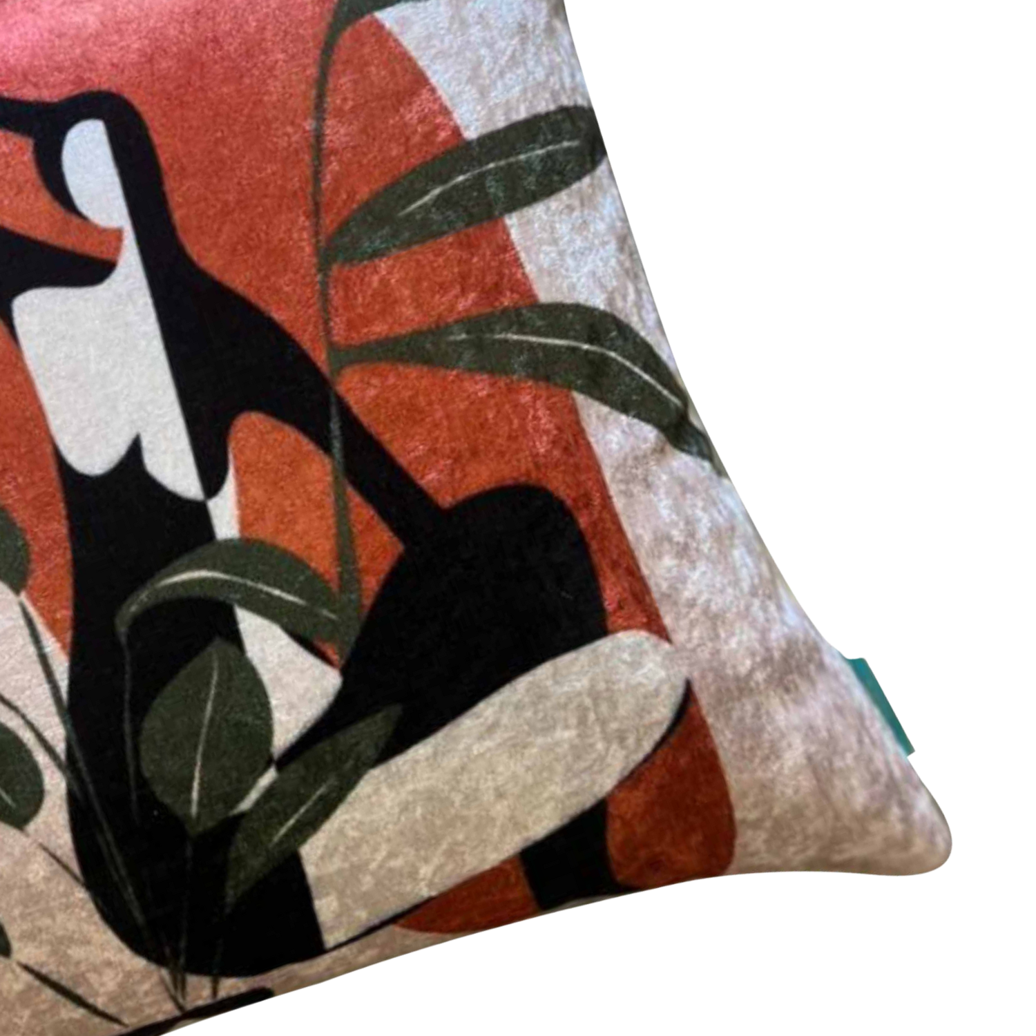 Modest Lady Modern Chic Designer Velvet Cushion Cover