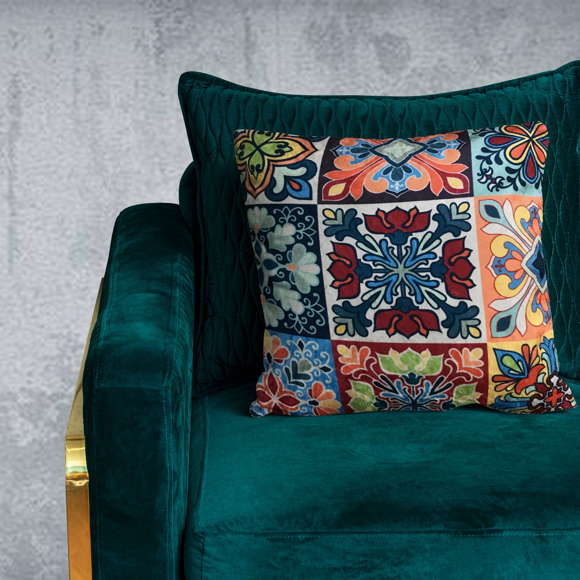 Ziao Mix Moroccan Velvet Cushion Cover