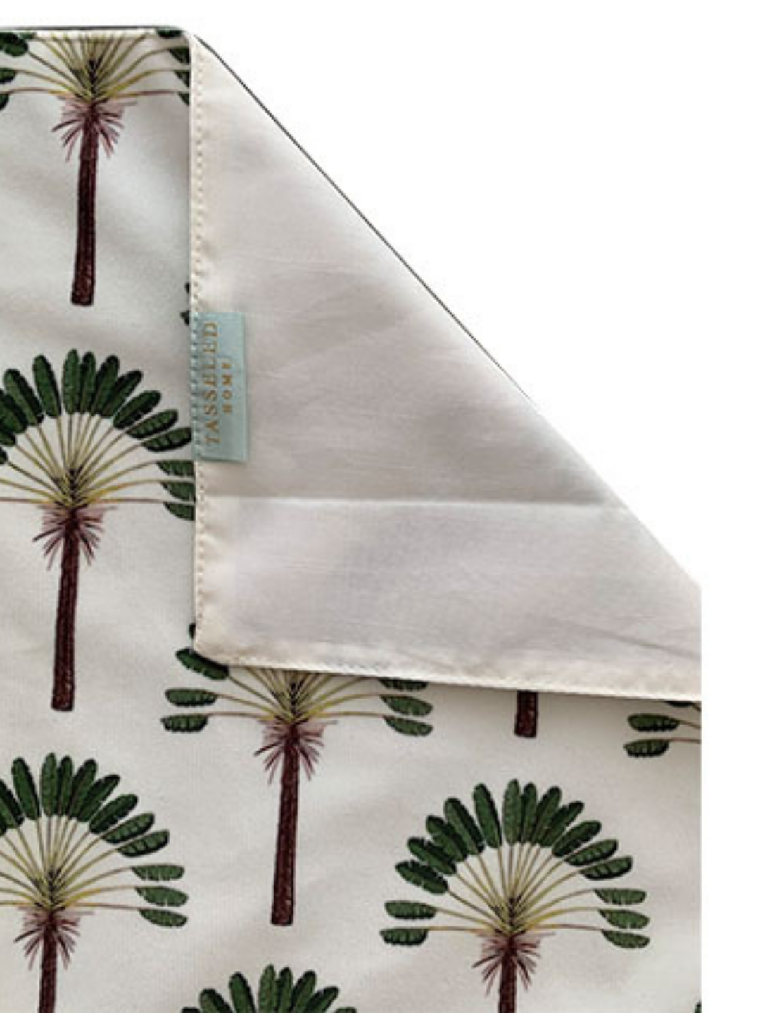 Green Palm Table Runner