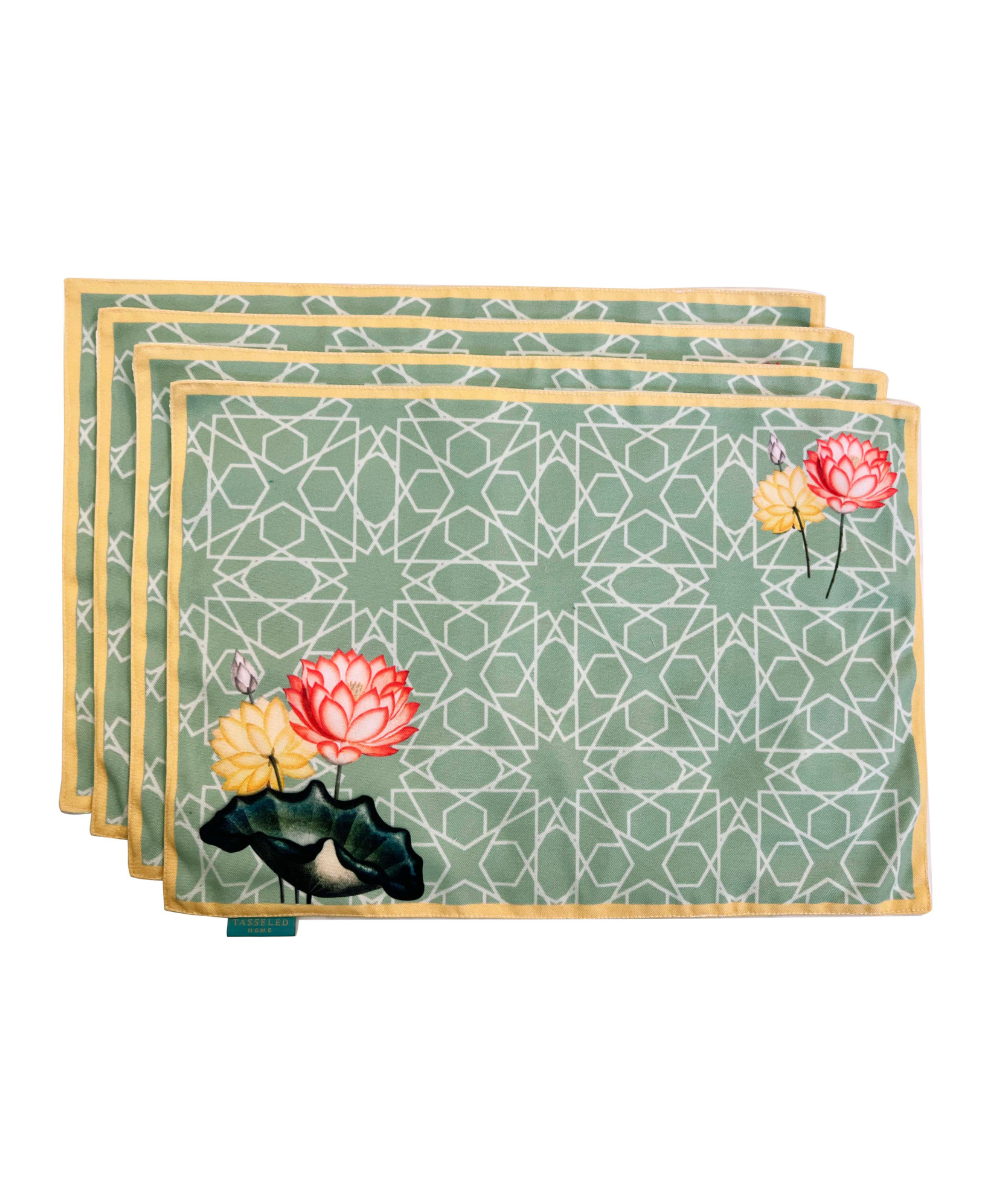 Lattice Lotus Placemats