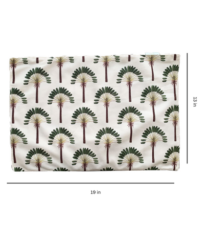 Green Palm Table Runner