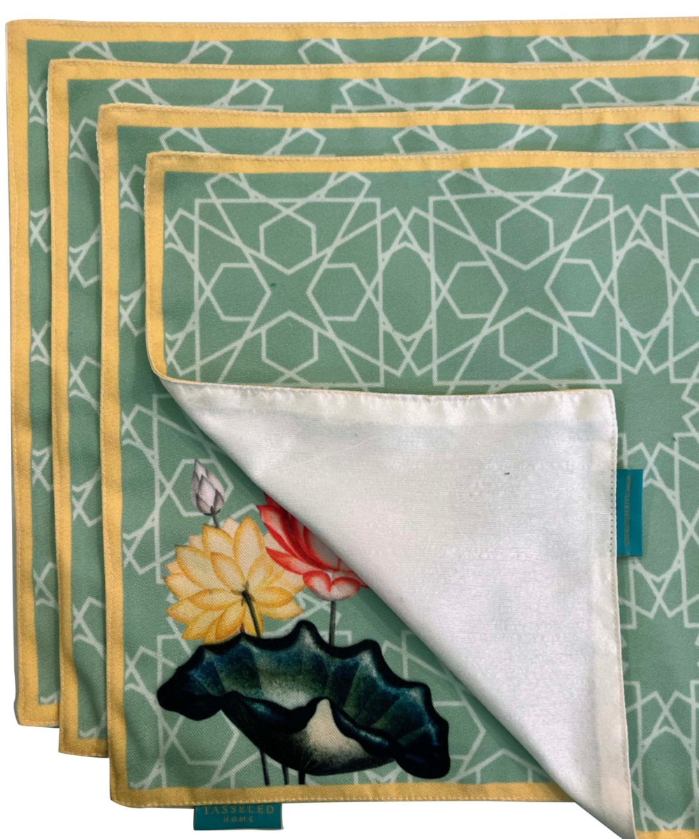 Lattice Lotus Placemats