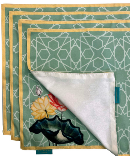 Lattice Lotus Placemats