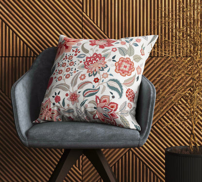 Chintz Garland Modern Chic Designer Velvet Cushion Cover