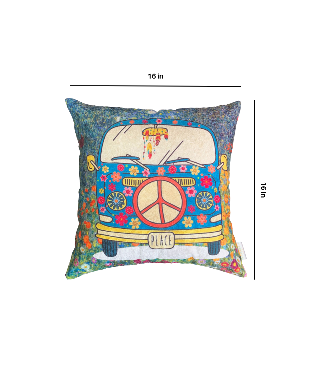 Circus Matador Crushed Velvet Cushion Cover