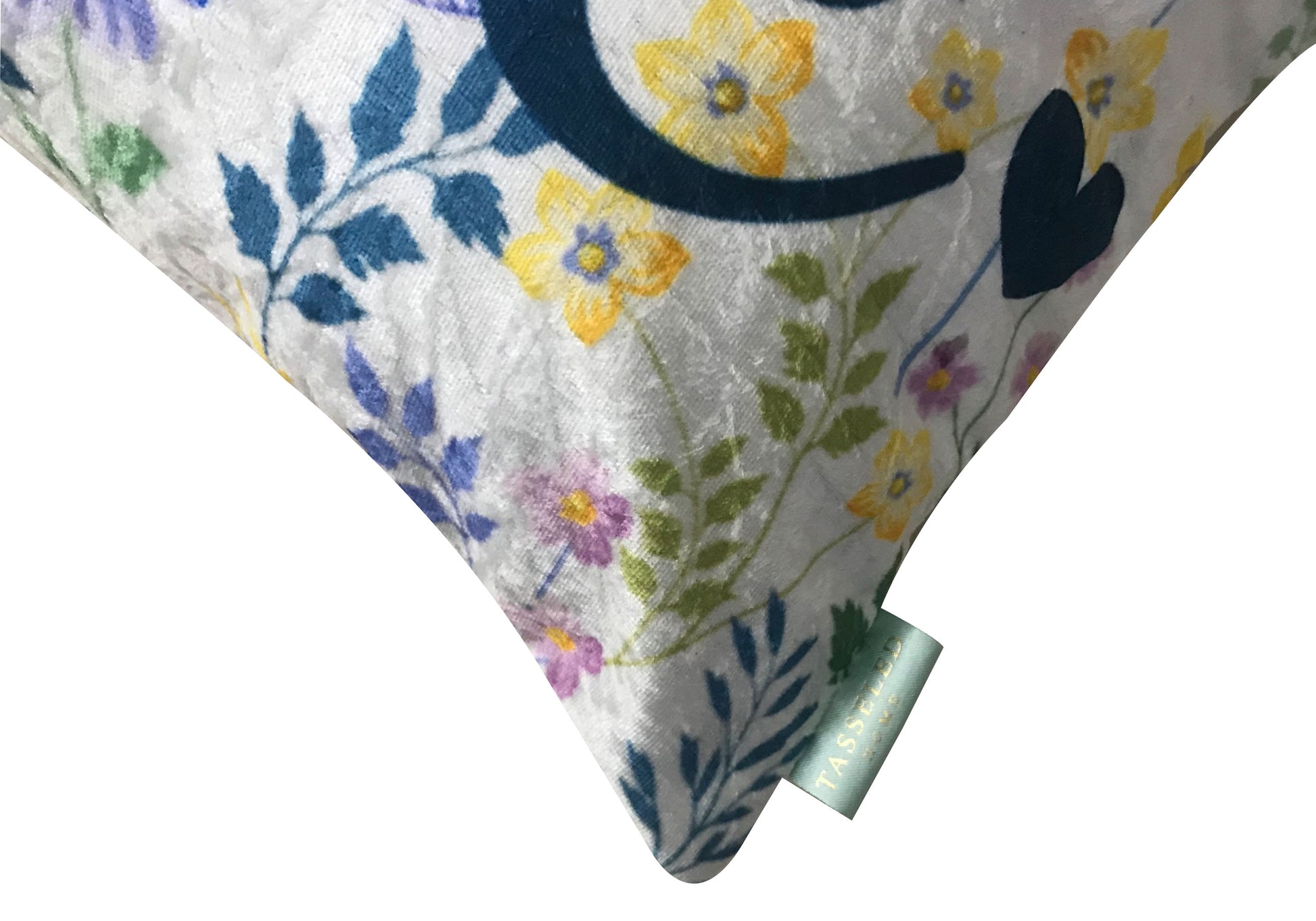 Happy Love Velvet Cushion Cover