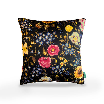 BLACK BLOSSOM Set of 5 Cushion Covers
