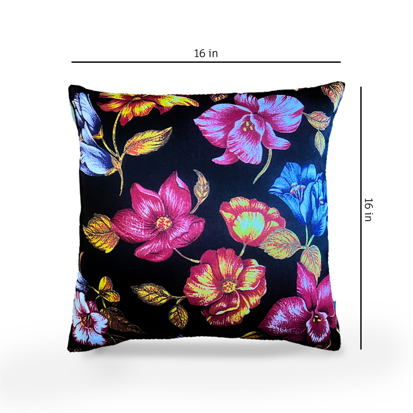 BLACK BLOSSOM Set of 5 Cushion Covers