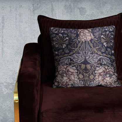 Mesh Modern Crushed Velvet Cushion Cover 