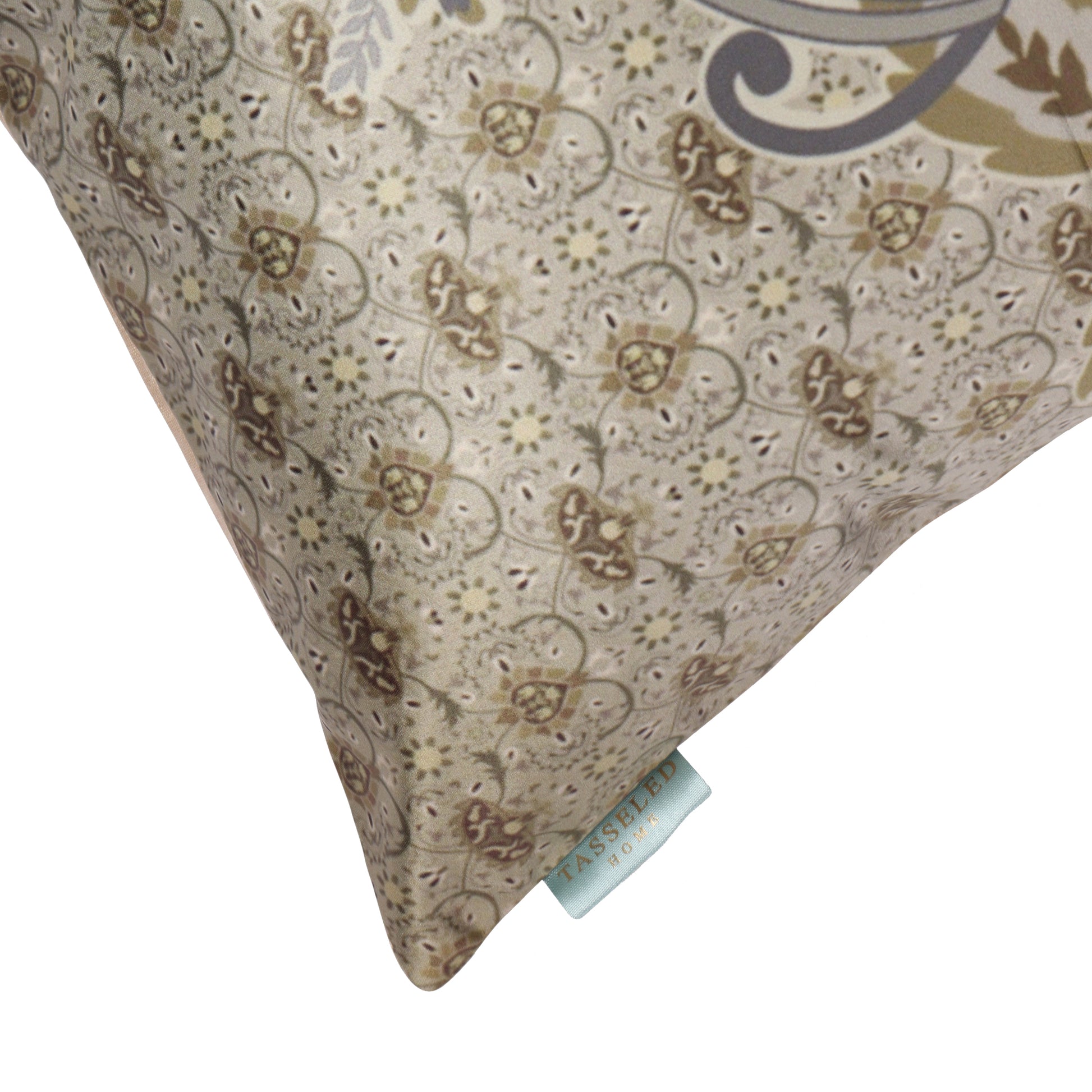 Golden Hues Crushed Velvet Cushion Cover