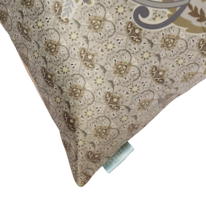 Golden Hues Crushed Velvet Cushion Cover