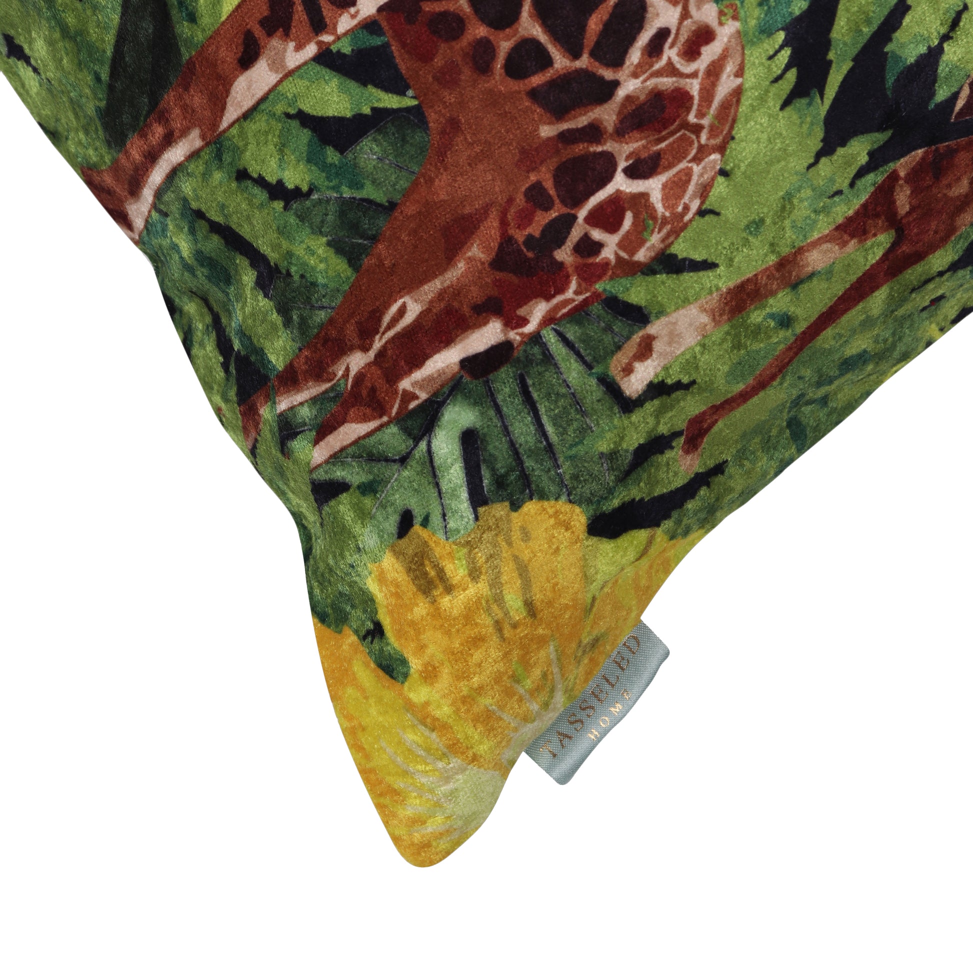 Melman Land Crushed Velvet Cushion Cover 