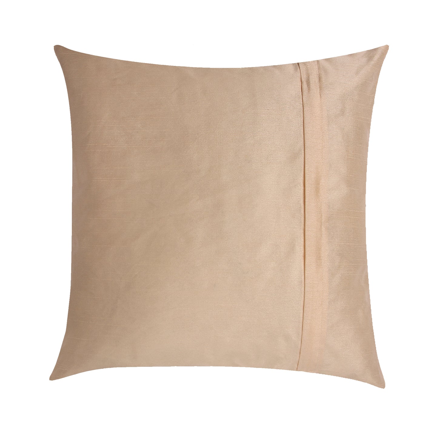 Golden Flower Modern Chic Designer Crushed Velvet Cushion Cover