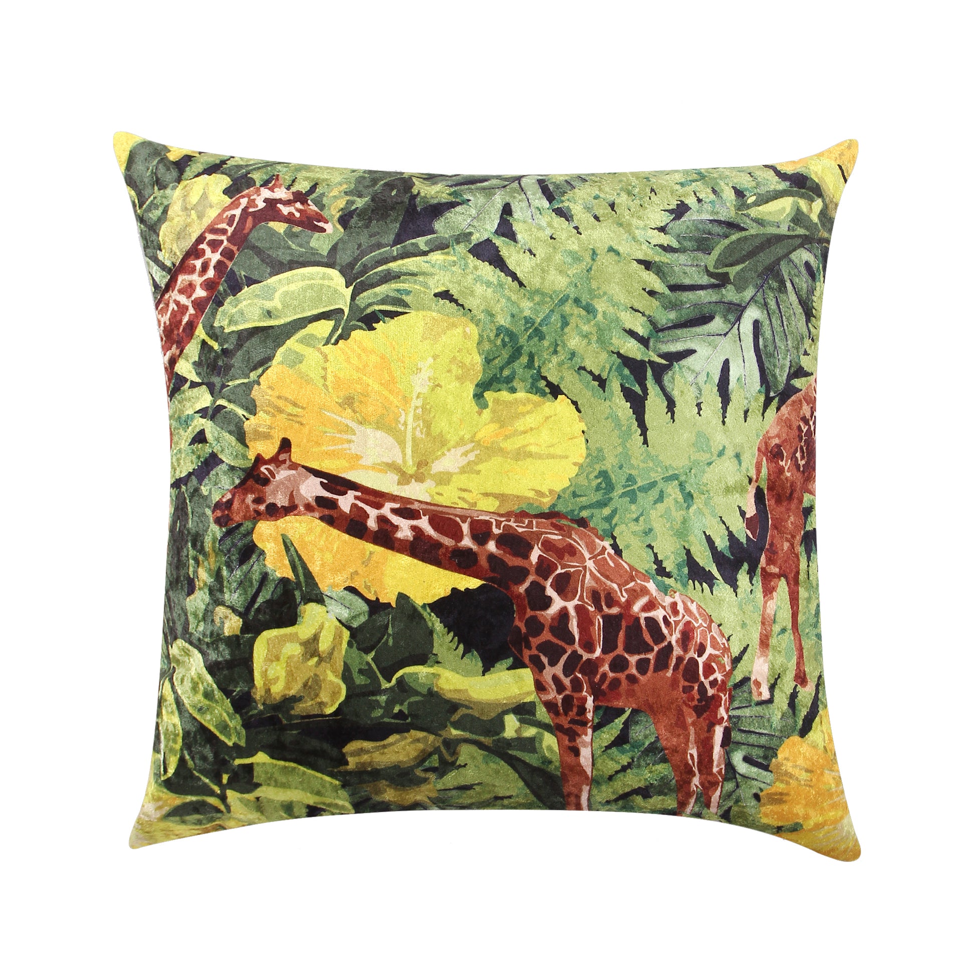 Melman Land Crushed Velvet Cushion Cover