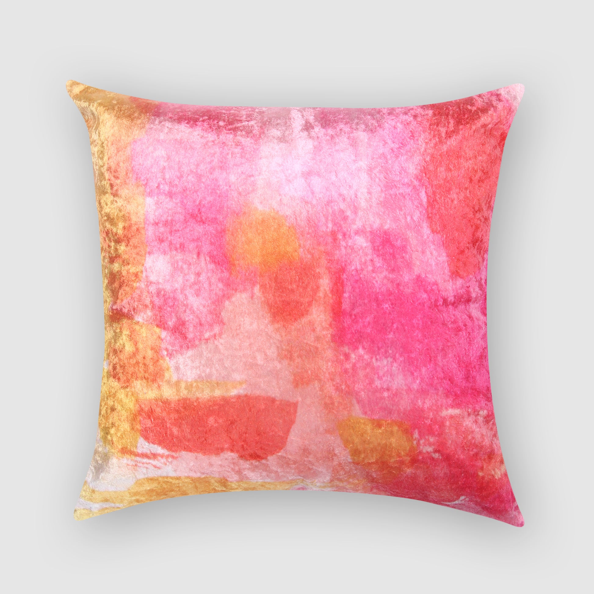 Dawn Modern Chic Printed Designer Crushed Velvet Cushion Cover