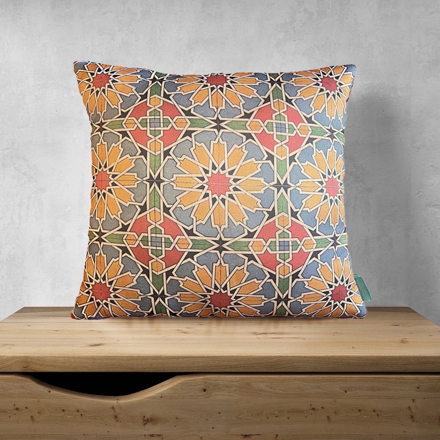 MUGHAL GLAZE Set of 5 Cushion Covers