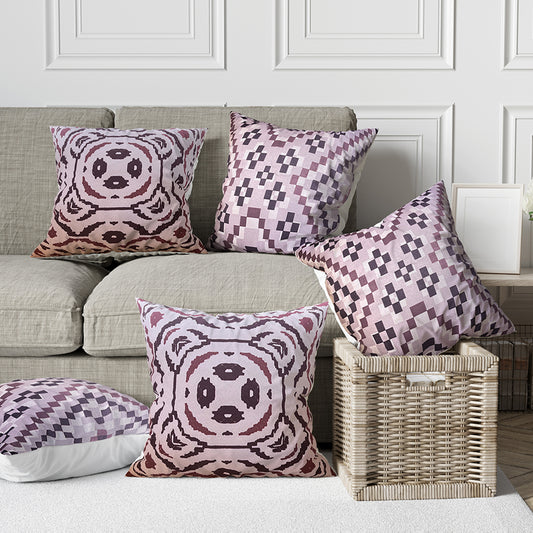 PIXIE PINK Set of 5 Cushion Covers