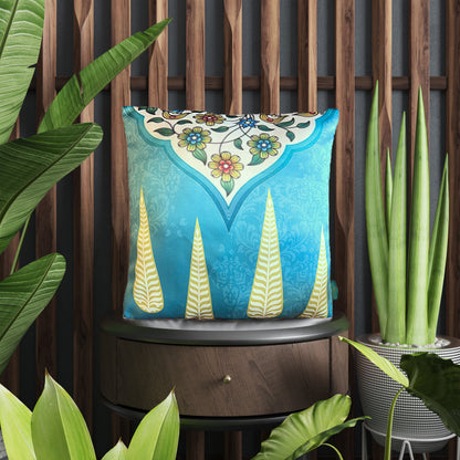SAPPHIRE LAWN Set of 5 Cushion Covers