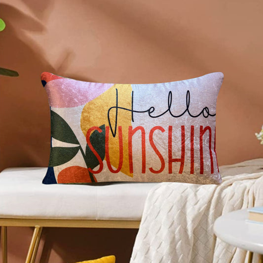 Sunshine Modern Chic Designer Velvet