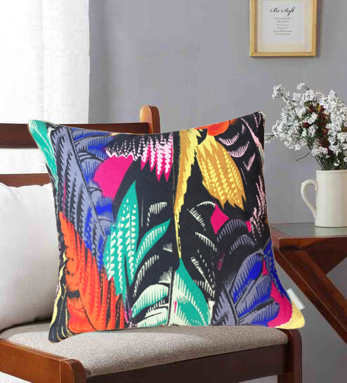 Oslo Tropicals Pure Cotton Cushion Cover