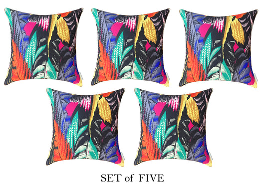 Oslo Tropicals Pure Cotton Cushion Cover 