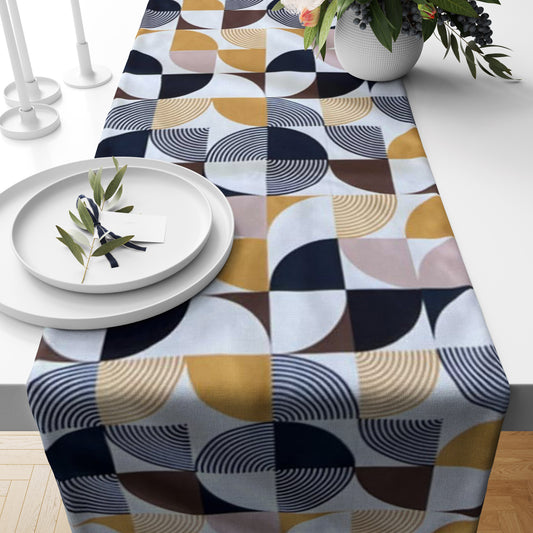 Multicolor Arch Table Runner