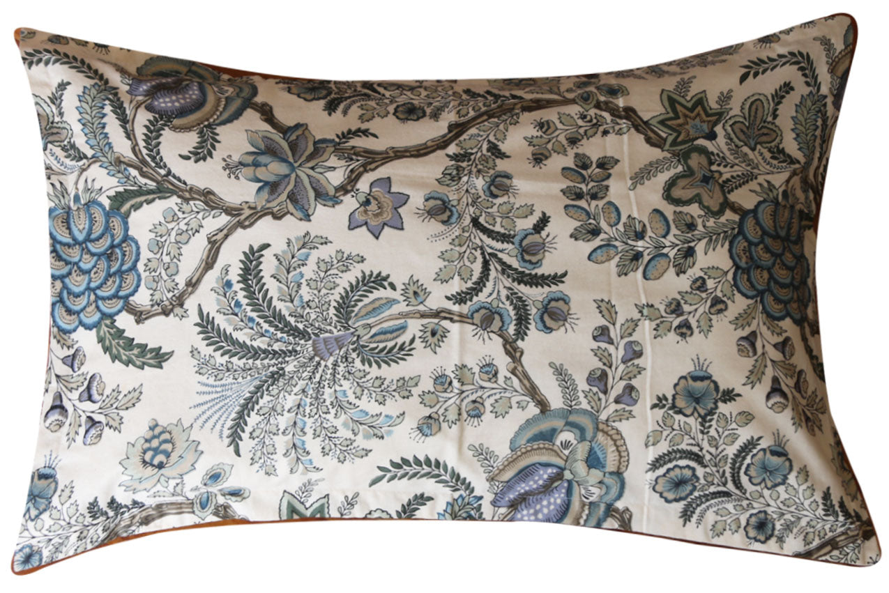 Ada Fine Cotton Block Print King Size Bedsheet 