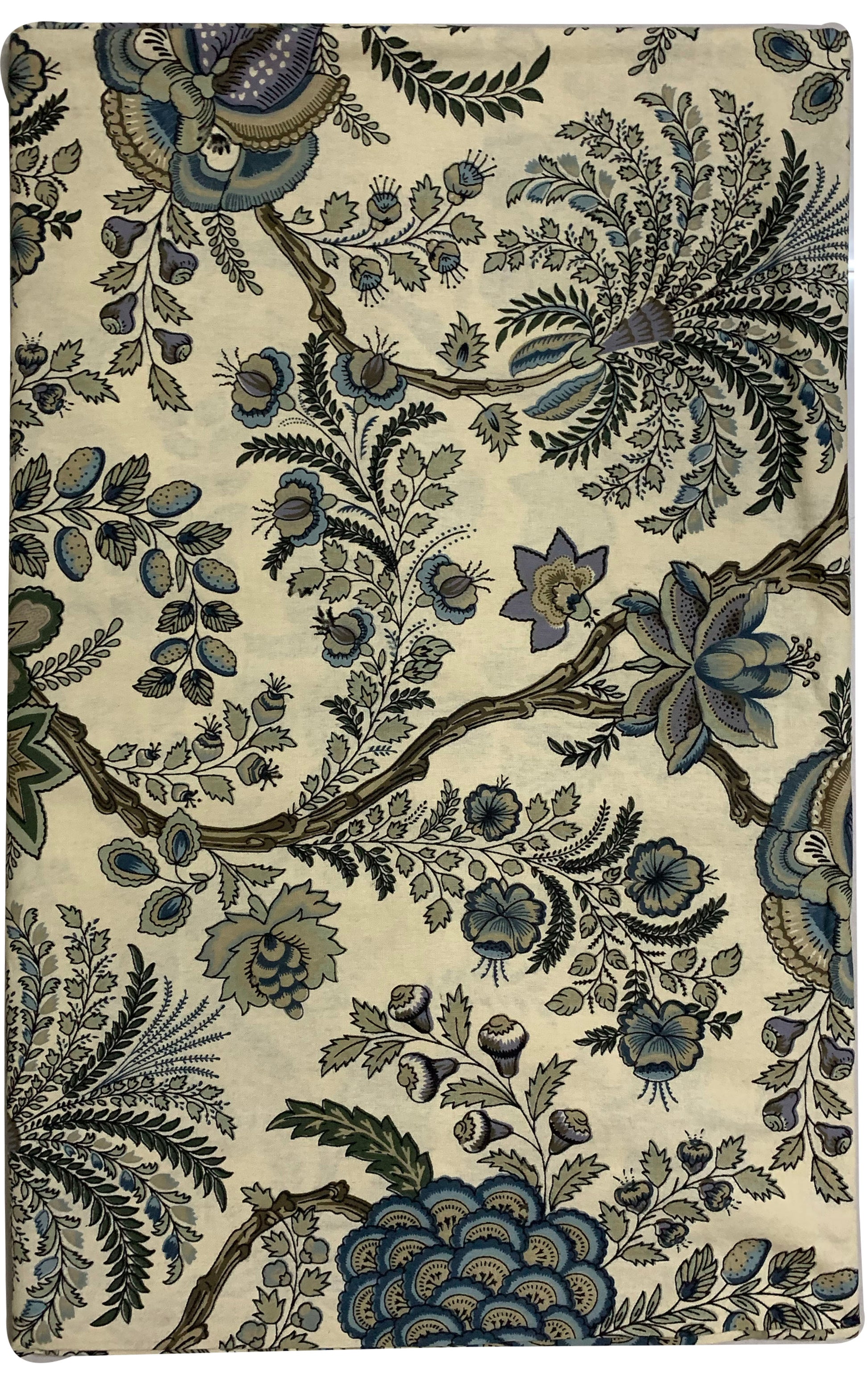 Ada Fine Cotton Block Print King Size Bedsheet