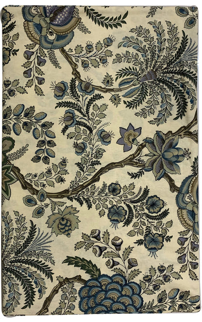 Ada Fine Cotton Block Print King Size Bedsheet