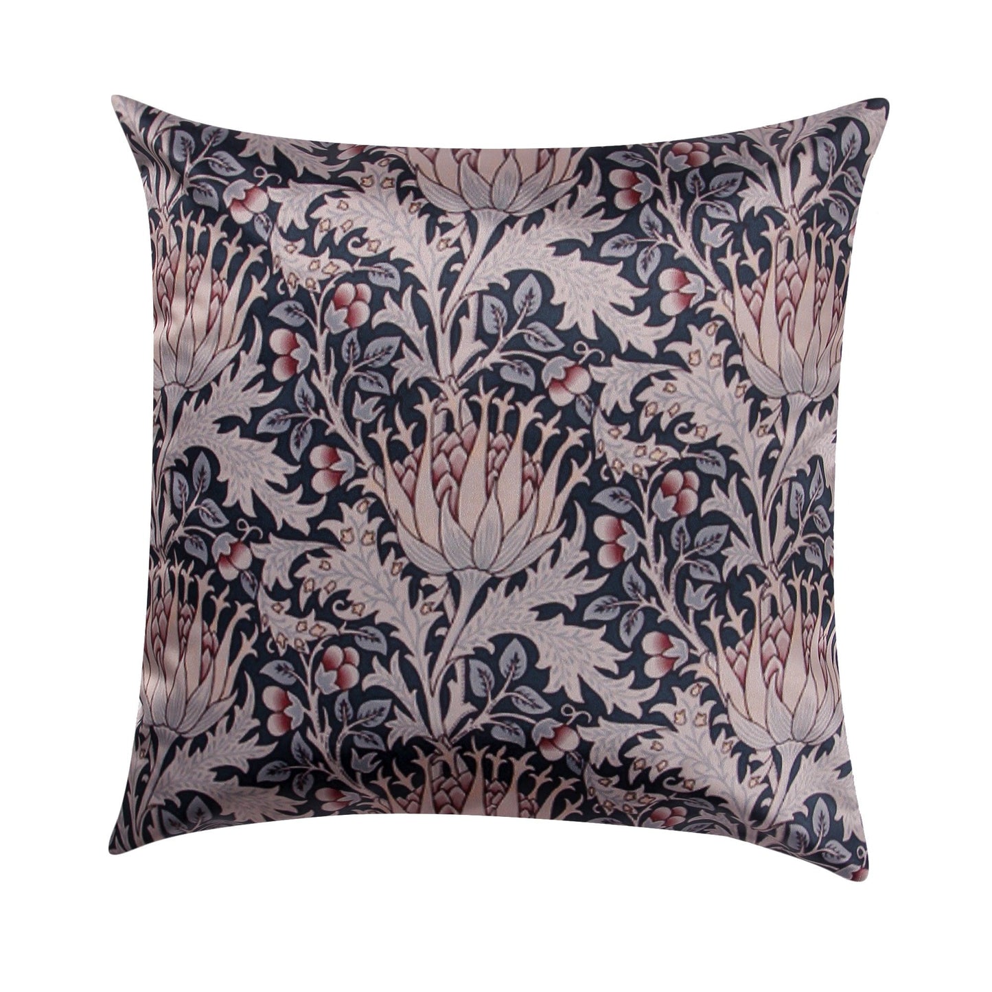 Golden Flower Modern Chic Designer Crushed Velvet Cushion Cover