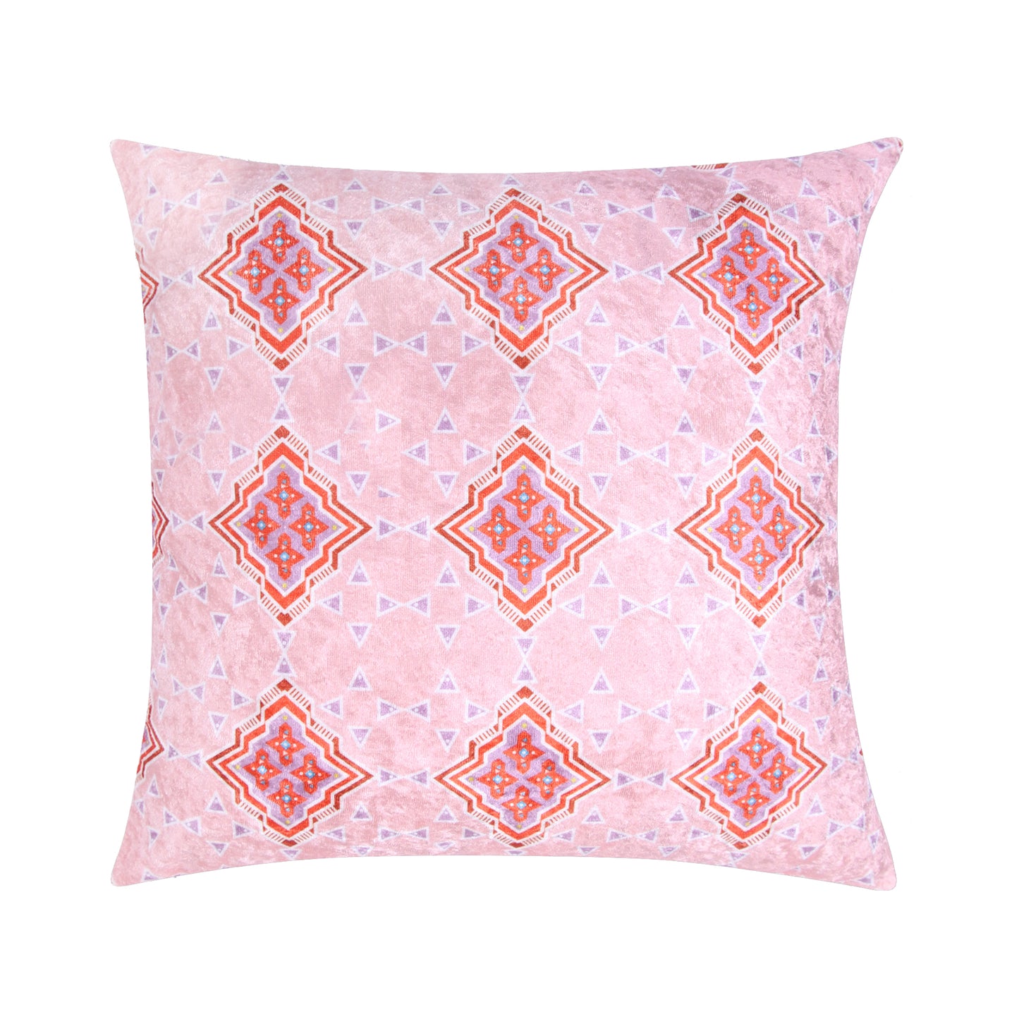 Kaleidoscope Crushed Velvet Cushion Cover