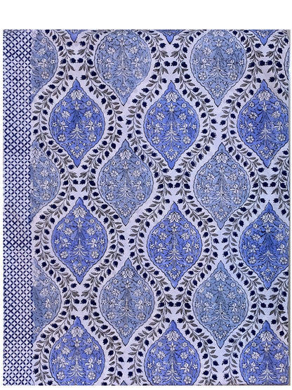 Seher Premium Cotton Block Print King Size Bedsheet and Pillow Covers