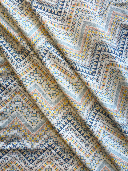Chevron Cotton Door Curtain