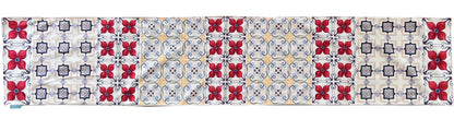 Multicolor Tile Table Runner
