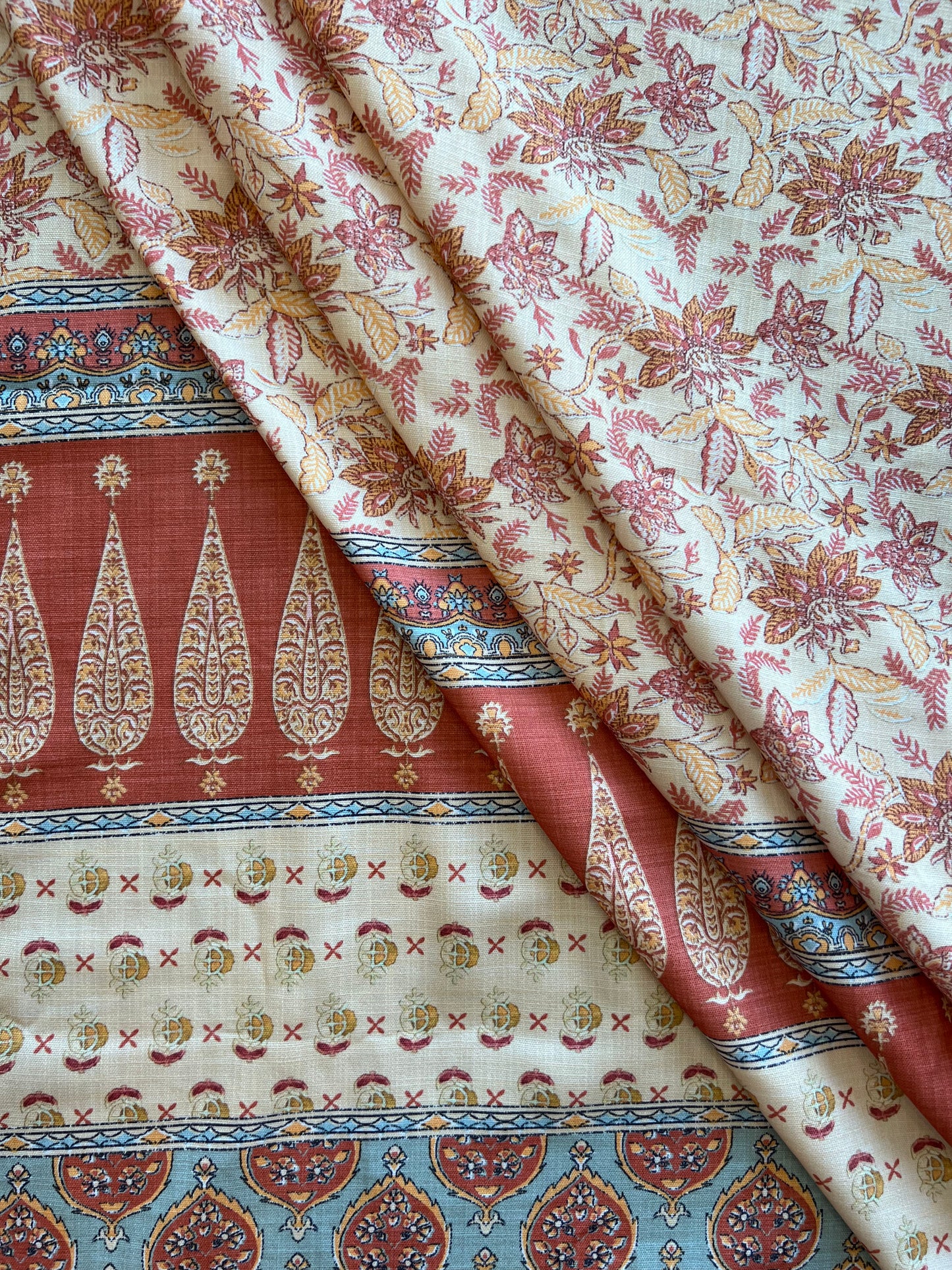 Rustic Cotton Door Curtain 